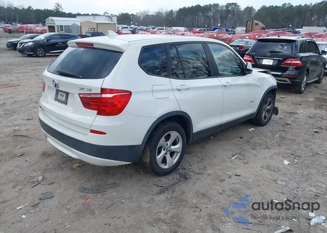 2012 BMW X3 xDrive28I z USA, uszkodzony, nr VIN 5UXWX5C56CL728174